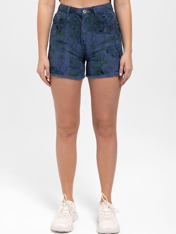 regular Pantaloni di By Diess Collection in blu: frontale