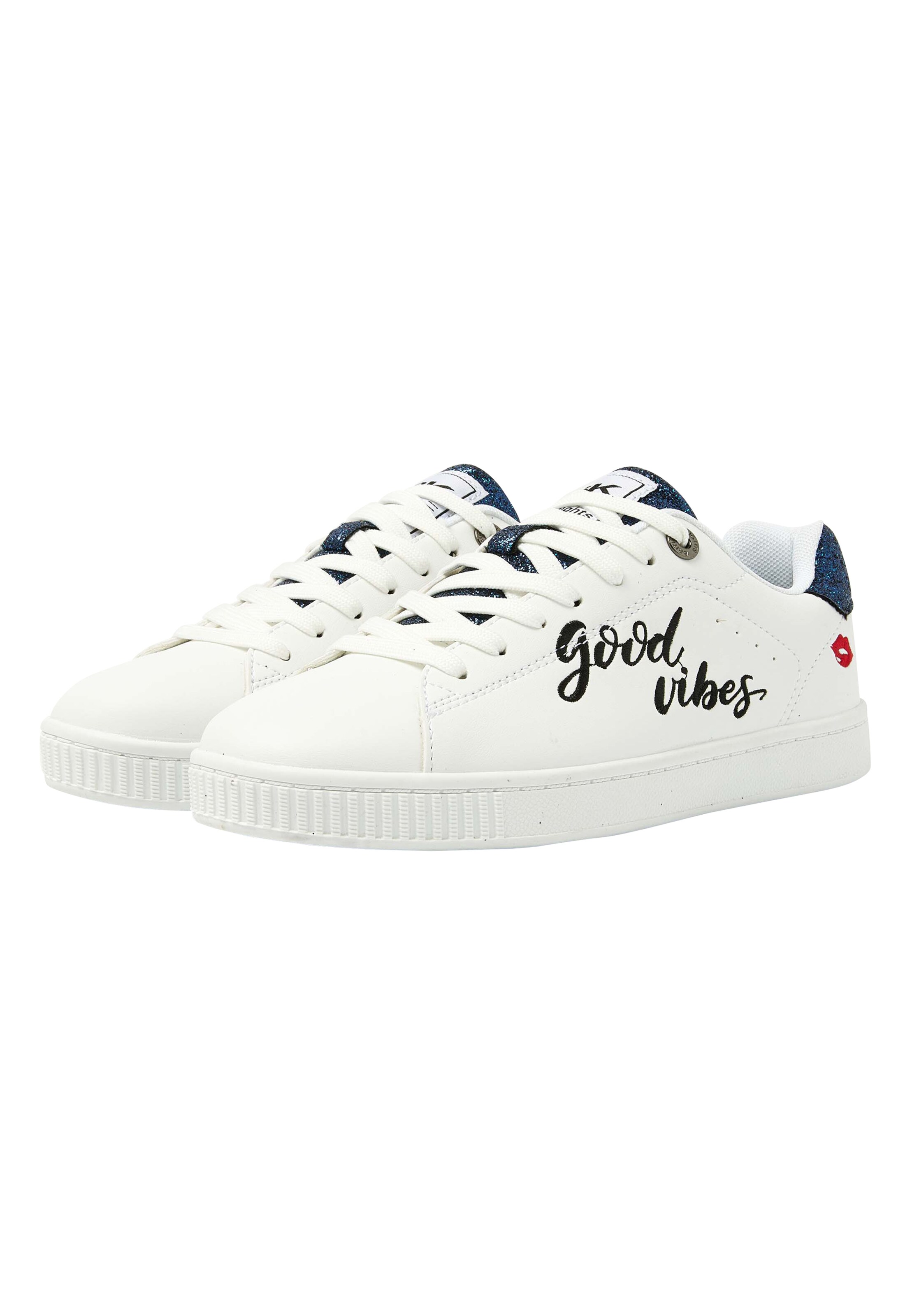 BRITISH KNIGHTS Platform trainers 'Mist' in White