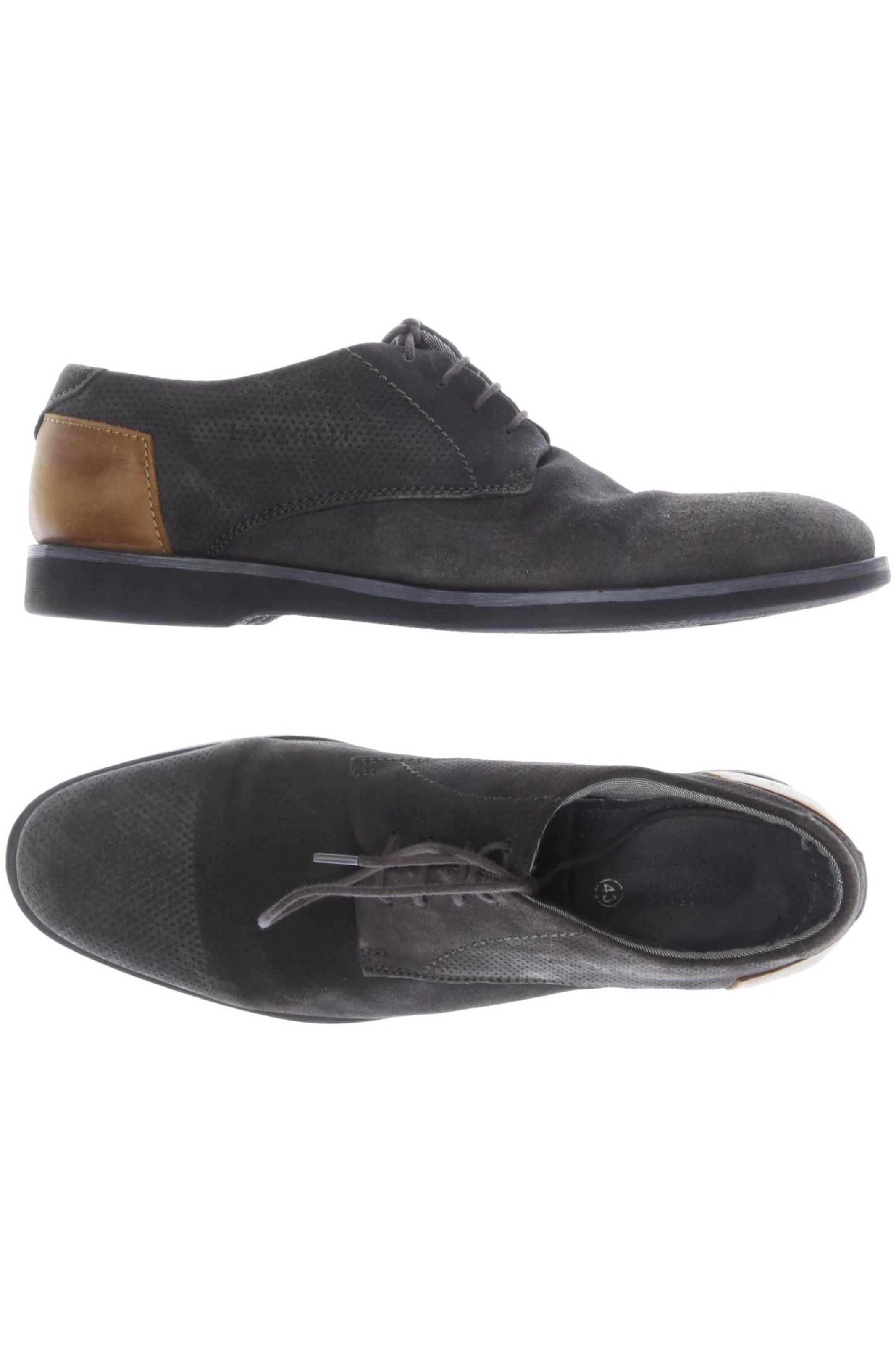 bugatti Halbschuh 43 in Grau: Vorderseite