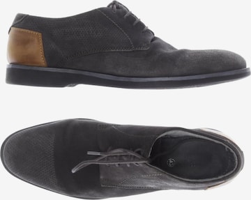 bugatti Halbschuh 43 in Grau: Vorderseite