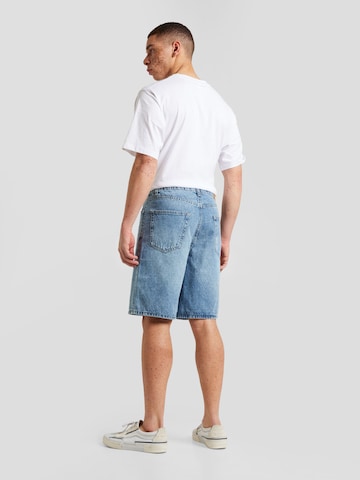 Only & Sons Loosefit Shorts 'FIVE' in Blau