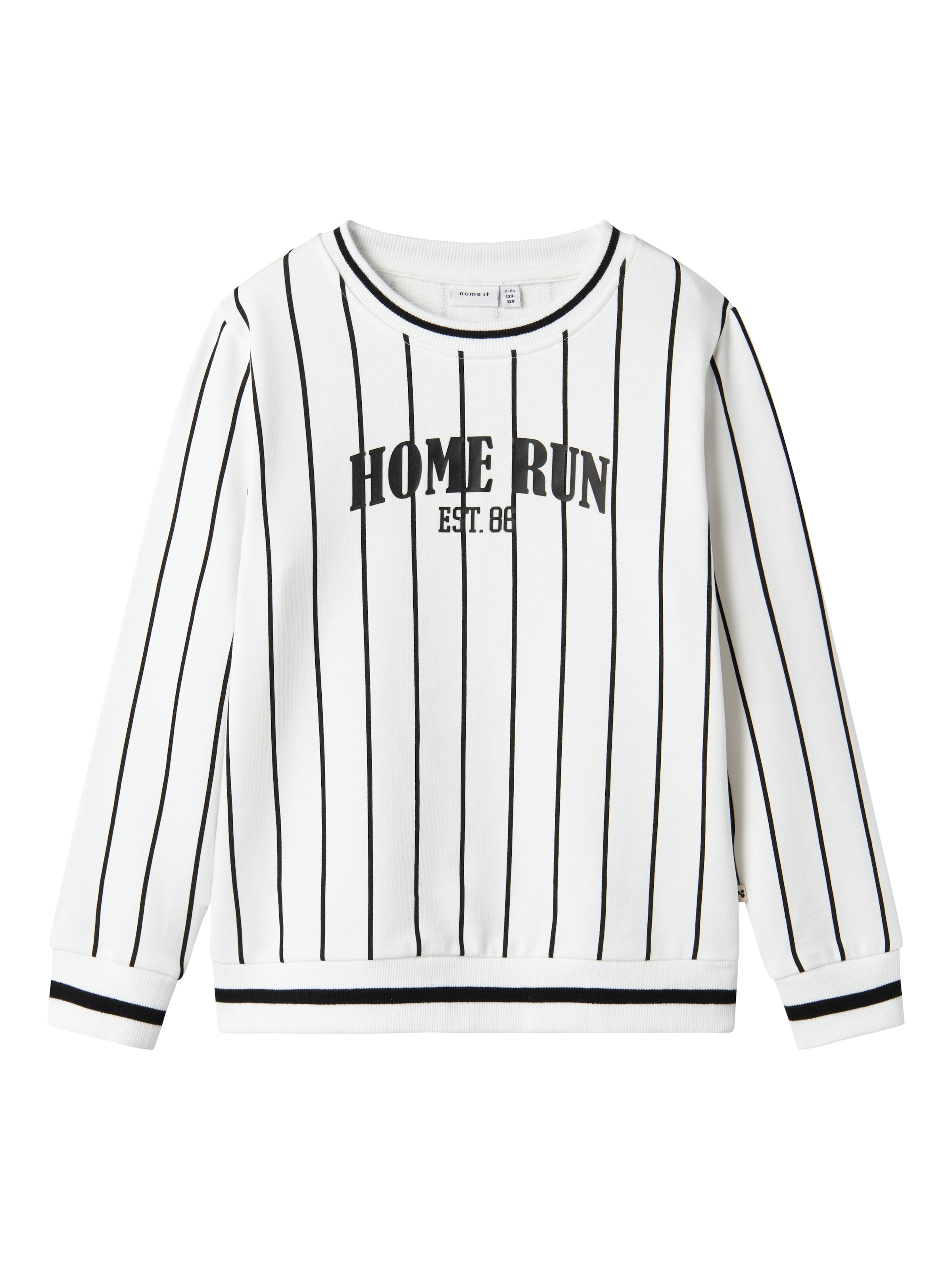 NAME IT Μπλούζα φούτερ 'NKMDeltem' σε λευκό: μπροστά