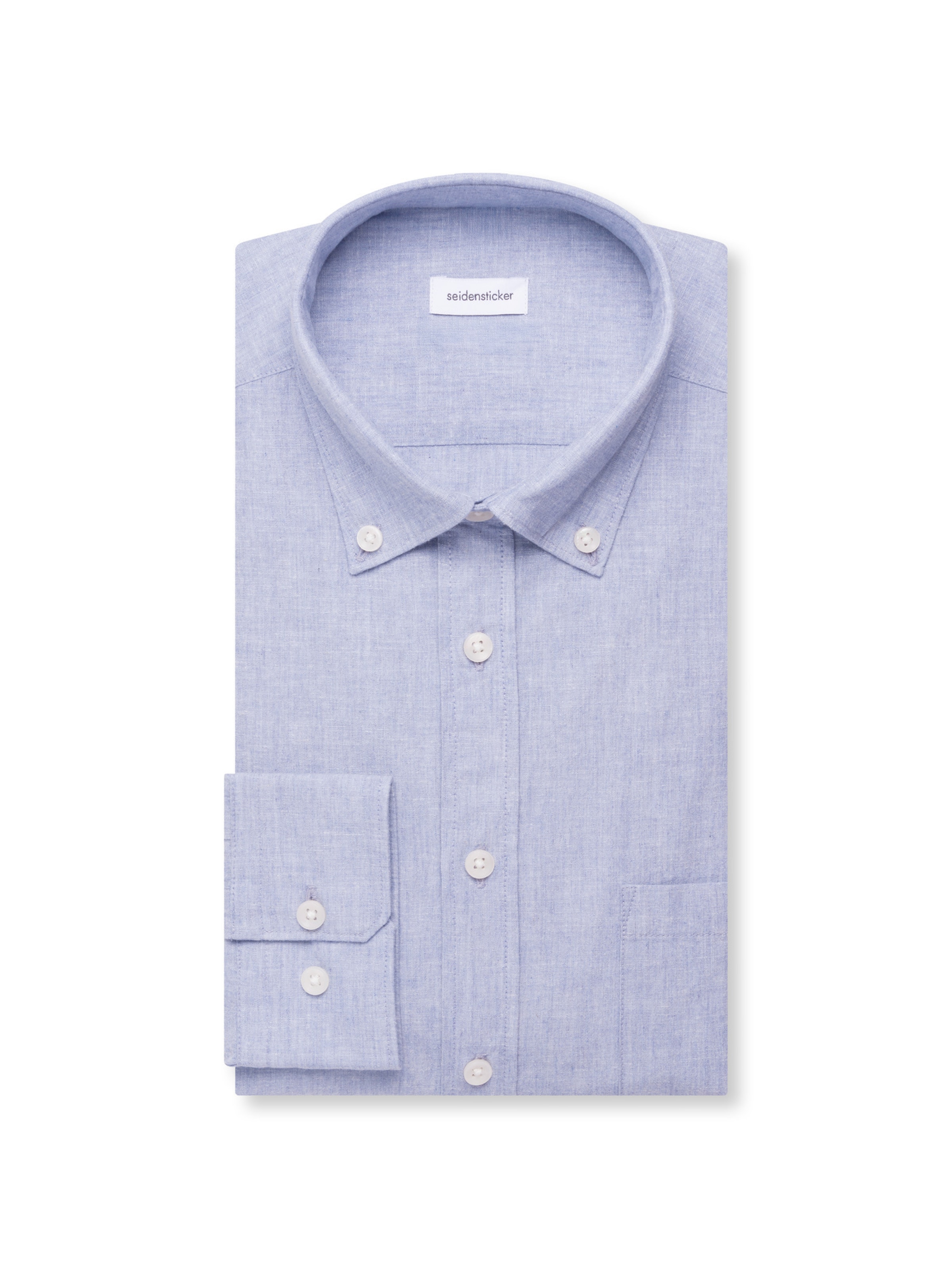 SEIDENSTICKER Regular fit Business shirt in Blue