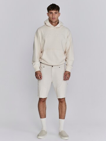 SikSilk Sweatshirt in Beige
