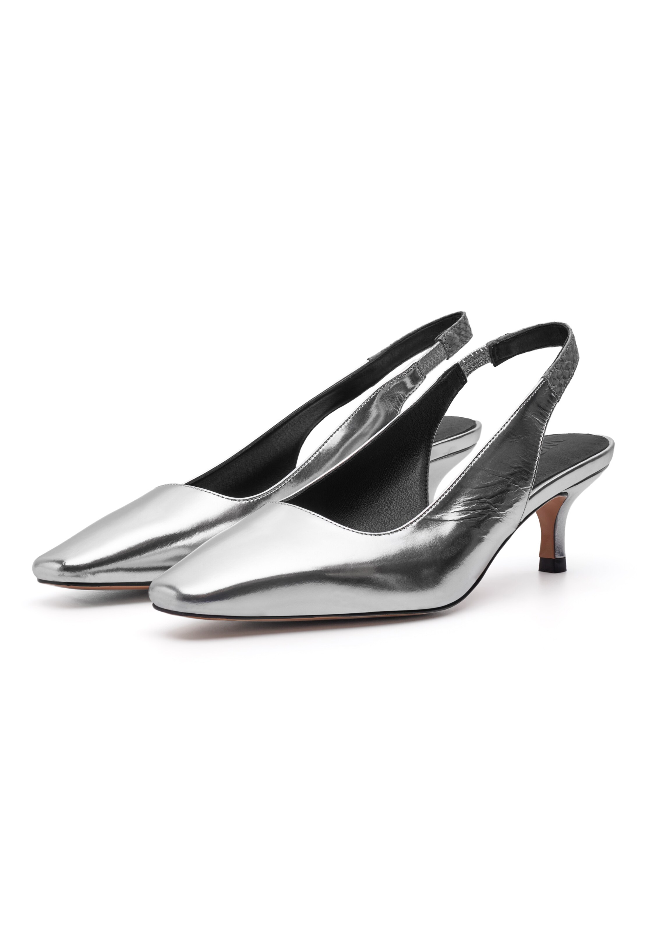 WODEN Slingback pumps 'Maxine' in Silver