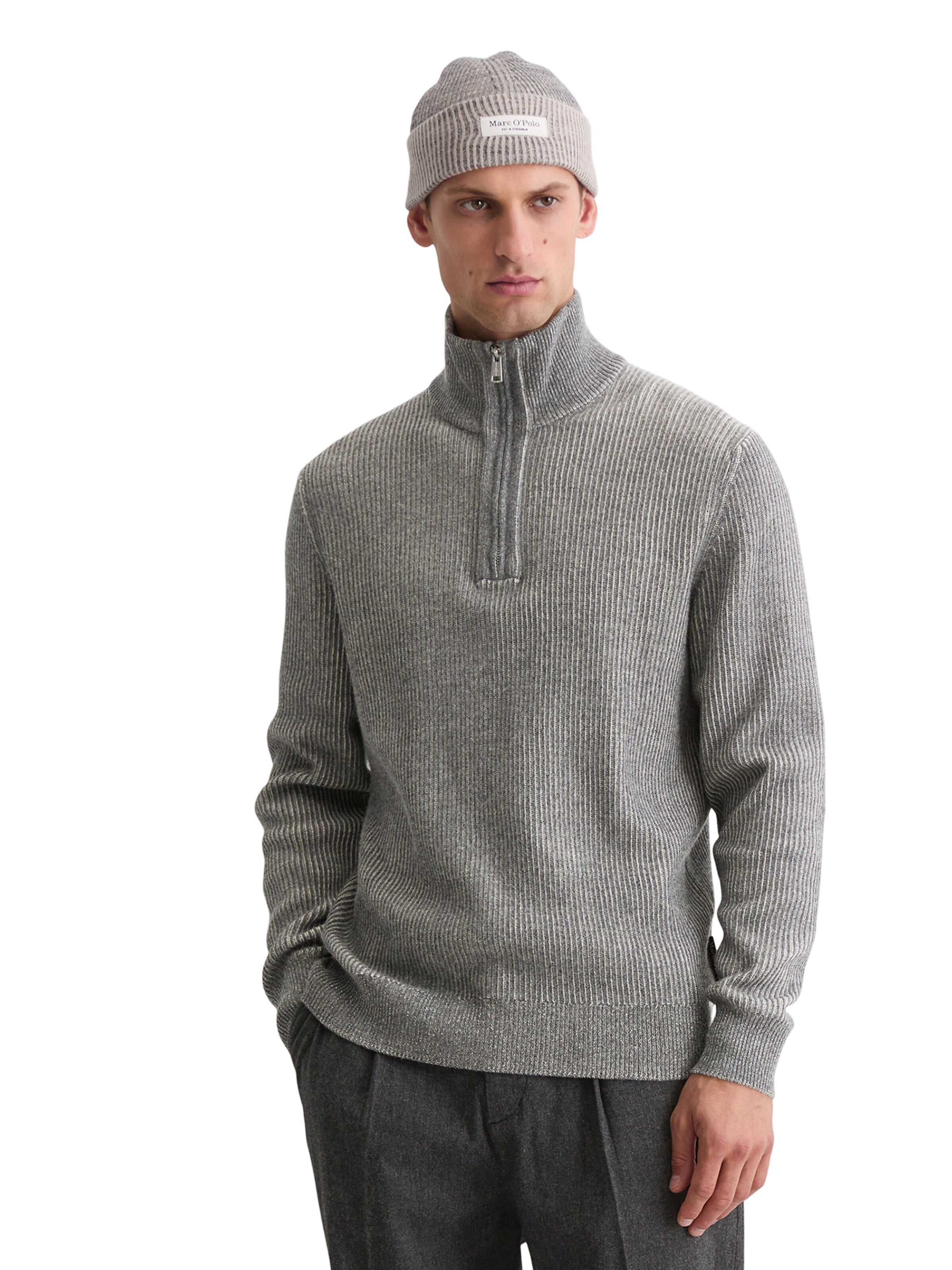 Marc O'Polo Pullover in Grau: Vorderseite