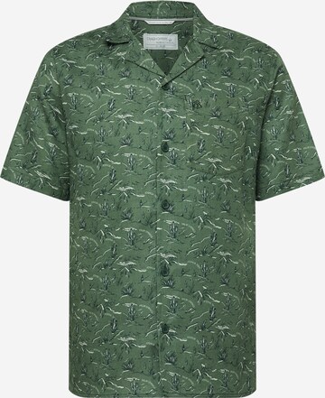 CRAGHOPPERS Klasický střih Funkční košile – zelená: přední strana
