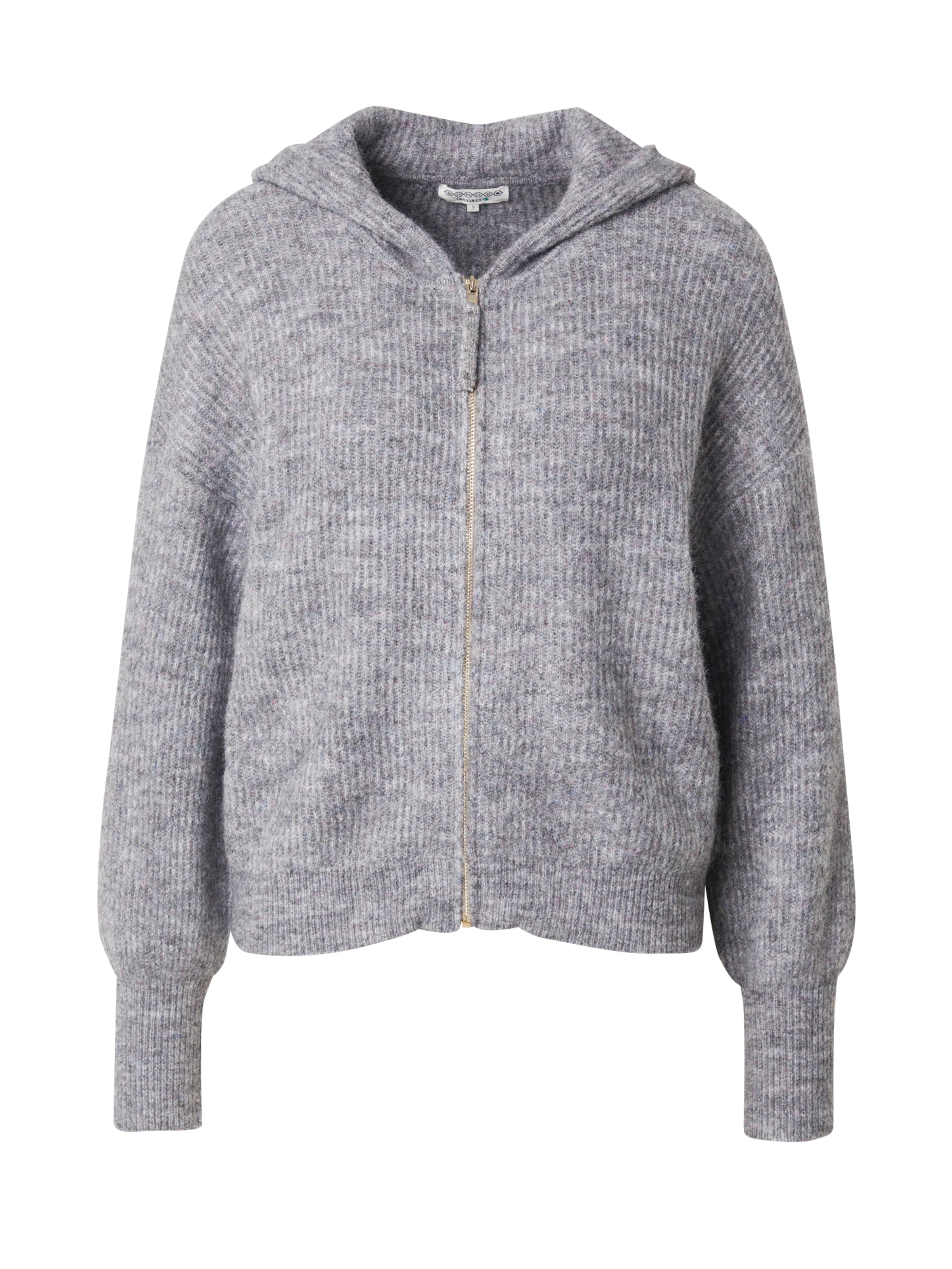 BONOBO Kardigan 'GILCAPUF' – šedá: přední strana