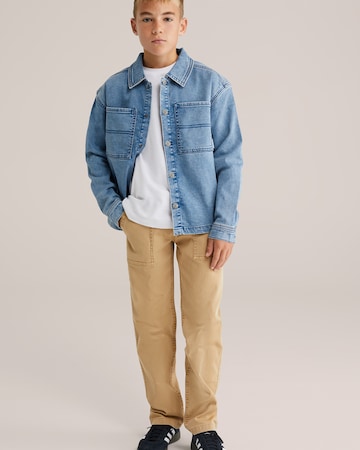 Veste mi-saison WE Fashion en bleu