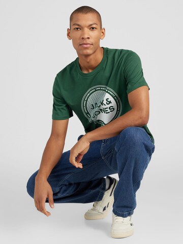 JACK & JONES Shirt 'LOYD' in Groen