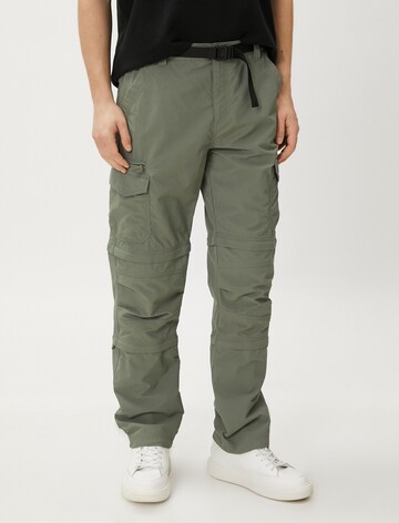 Koton Regular Cargo Pants in Green: front