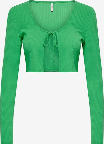 ONLY Knit cardigan 'Ella' in Green: front