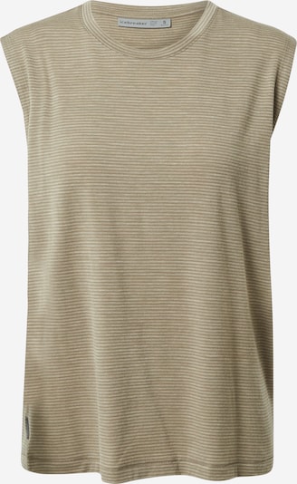 krém / barna ICEBREAKER Sport top, Termék nézet