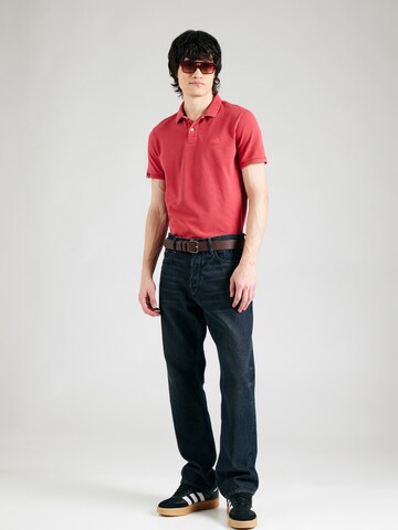 Superdry Tričko – červená
