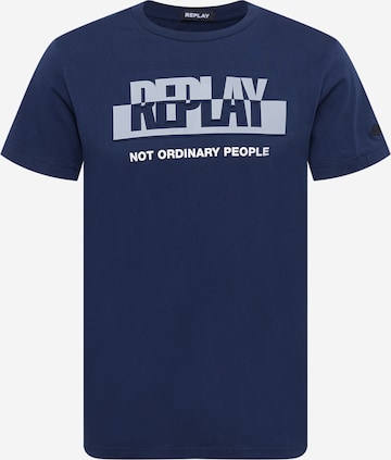 REPLAY T-Shirt in Blau: predná strana