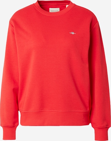 Sweat-shirt GANT en rouge : devant