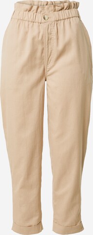 Tapered Pantaloni di Dorothy Perkins in beige: frontale