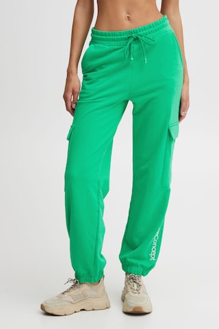 The Jogg Concept Regular Cargo Pants 'safine' in Green: front