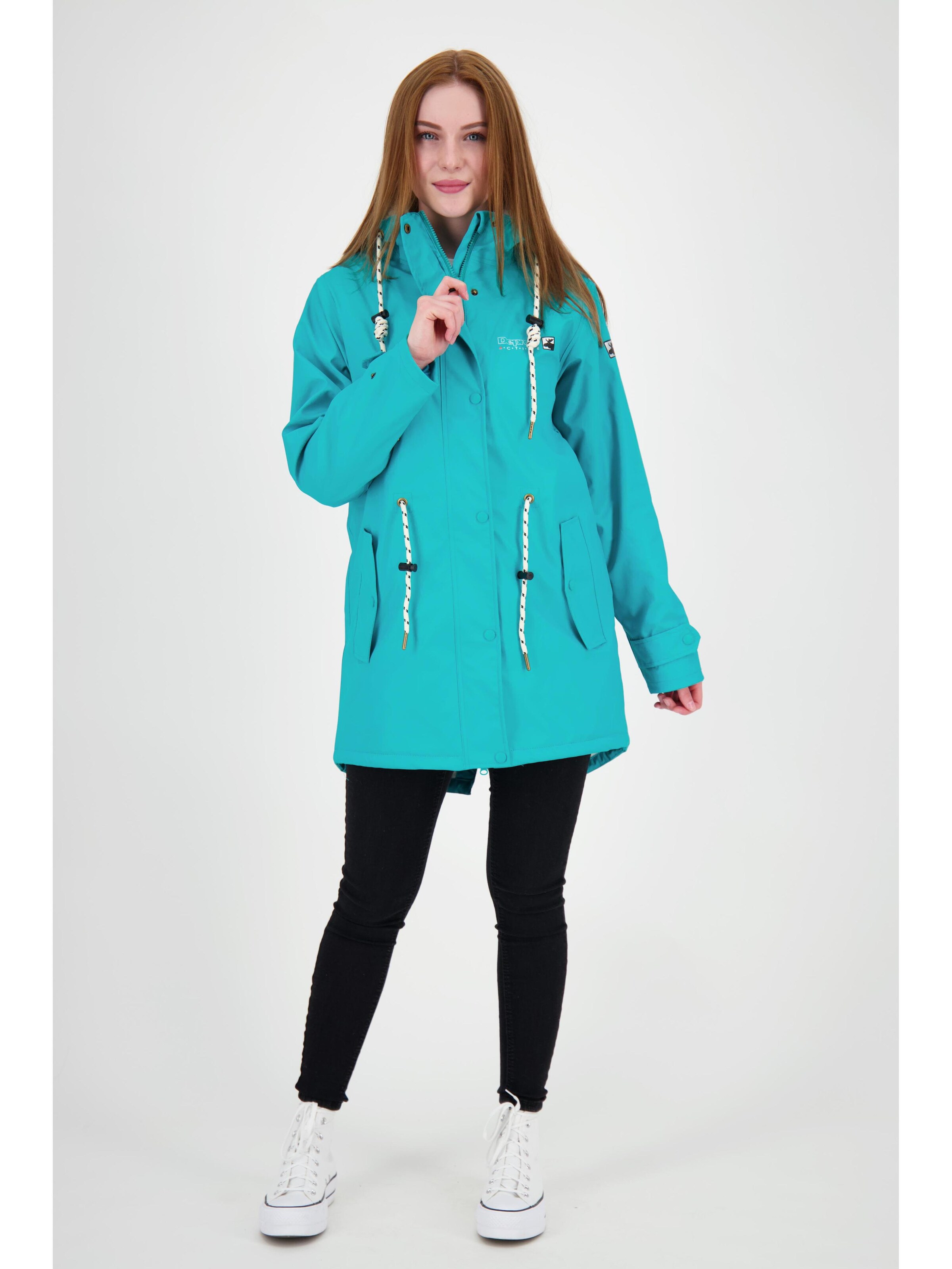 deproc Outdoorjacke 'Friesennerz ELLESMERE WMN'‌‌‌‌‌‌‌‌‌‌ in Blau