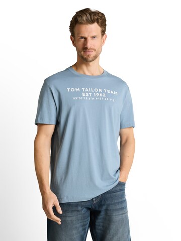 TOM TAILOR Póló - kék: elől