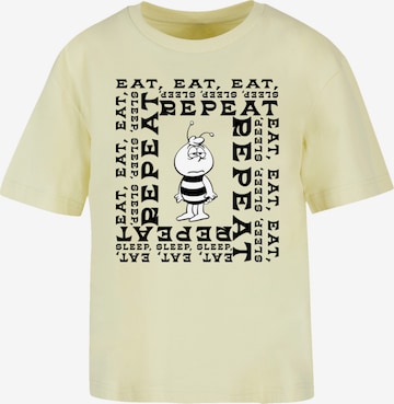 F4NT4STIC Shirt 'Die Biene Maja' in Gelb: Vorderseite