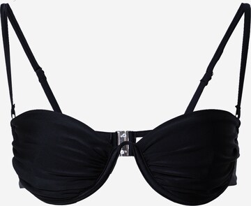 NLY by Nelly Balconette Bikiniöverdel i svart: framsida
