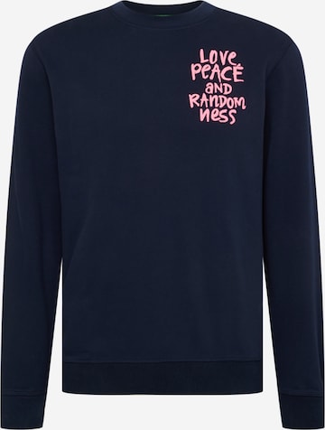 SCOTCH & SODA Sweatshirt in Blau: predná strana