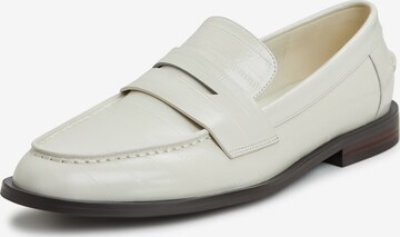 CESARE GASPARI Moccasins in Beige: front