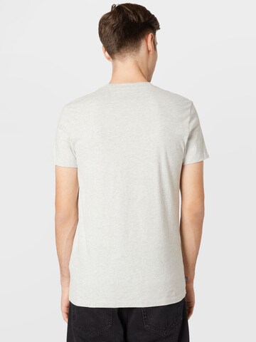 Superdry - Camiseta 'VINTAGE LOGO EMB VEE TEE' en gris