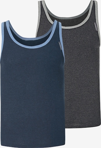 Jan Vanderstorm Undershirt ' Elof ' in Blue: front