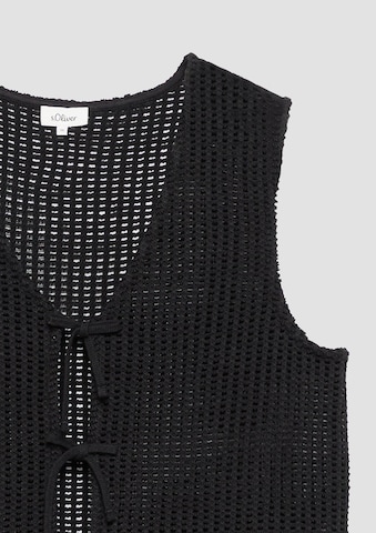 Cardigan s.Oliver en noir