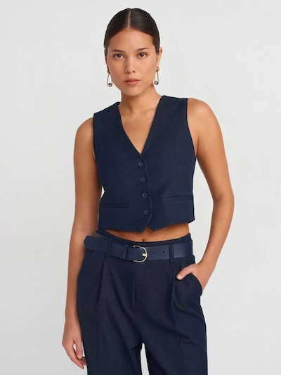 Dilvin Weste 'Westen' in S in navy, Produktansicht