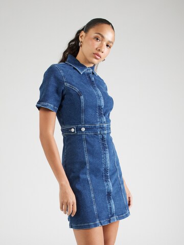 Tommy Jeans Kleid in Blau: Vorderseite