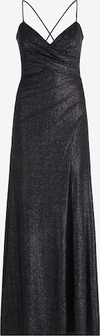Vera Mont Abendkleid im Glitzer-Look in Blau: Vorderseite