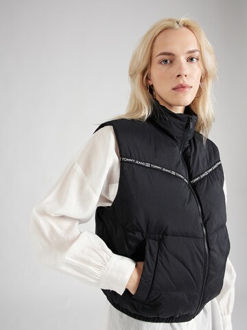 Tommy Jeans Bodywarmer in Zwart: voorkant