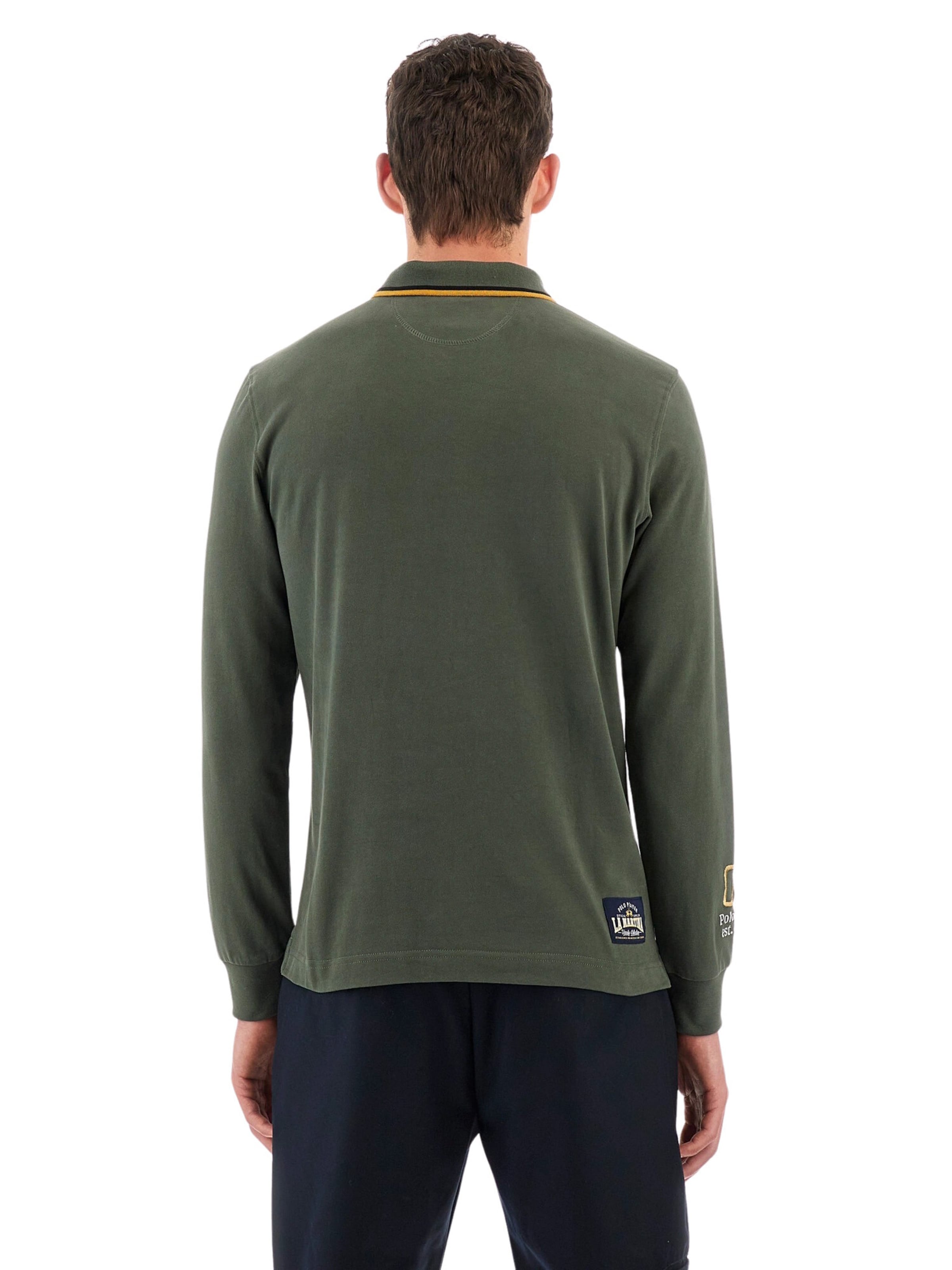 Maglietta 'Walden' di La Martina in verde