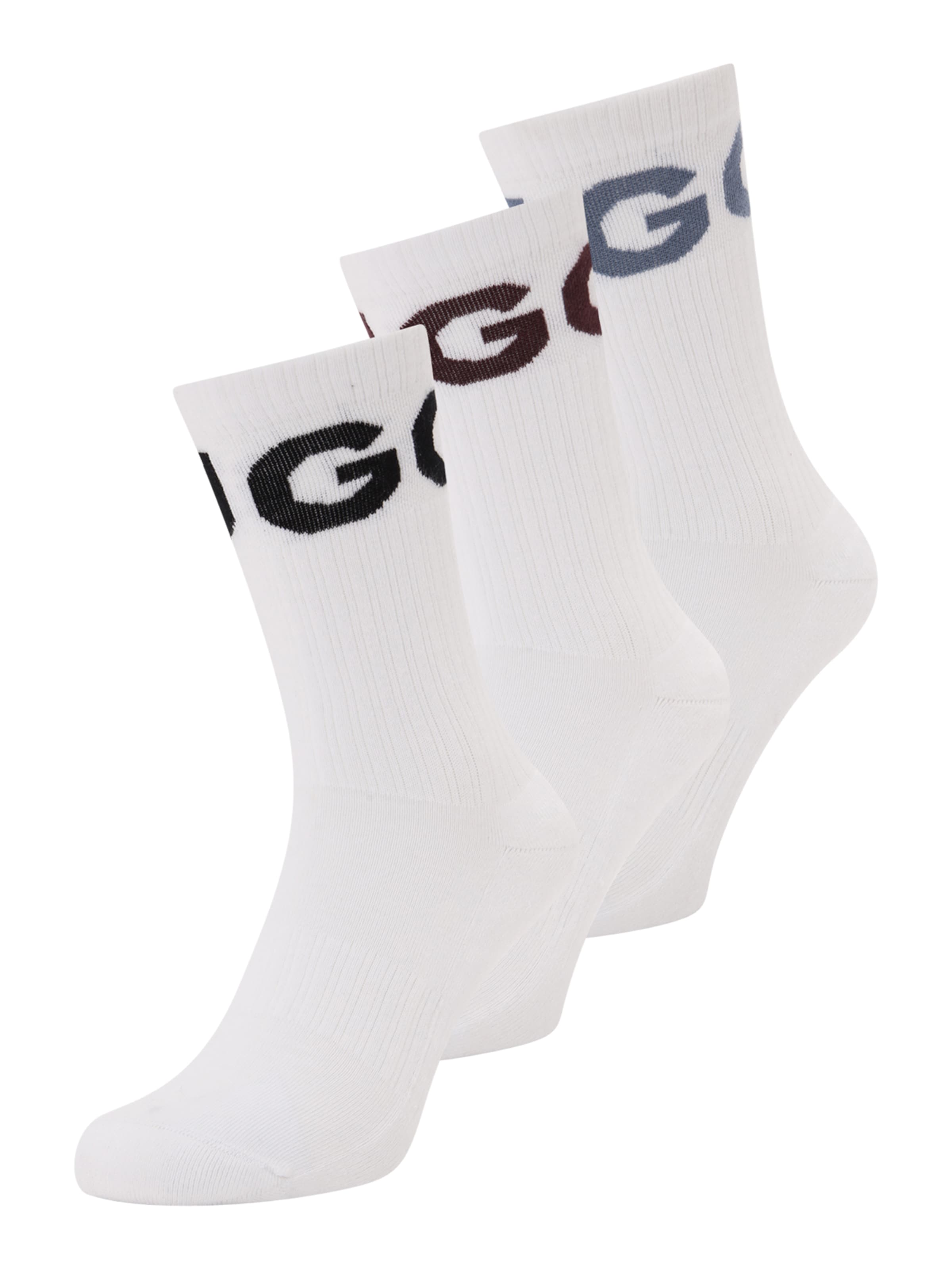 HUGO Socks 'Iconic' in White: front
