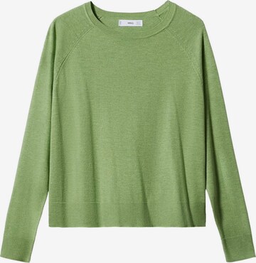 MANGO Sweater 'LUCCA' in Green: front