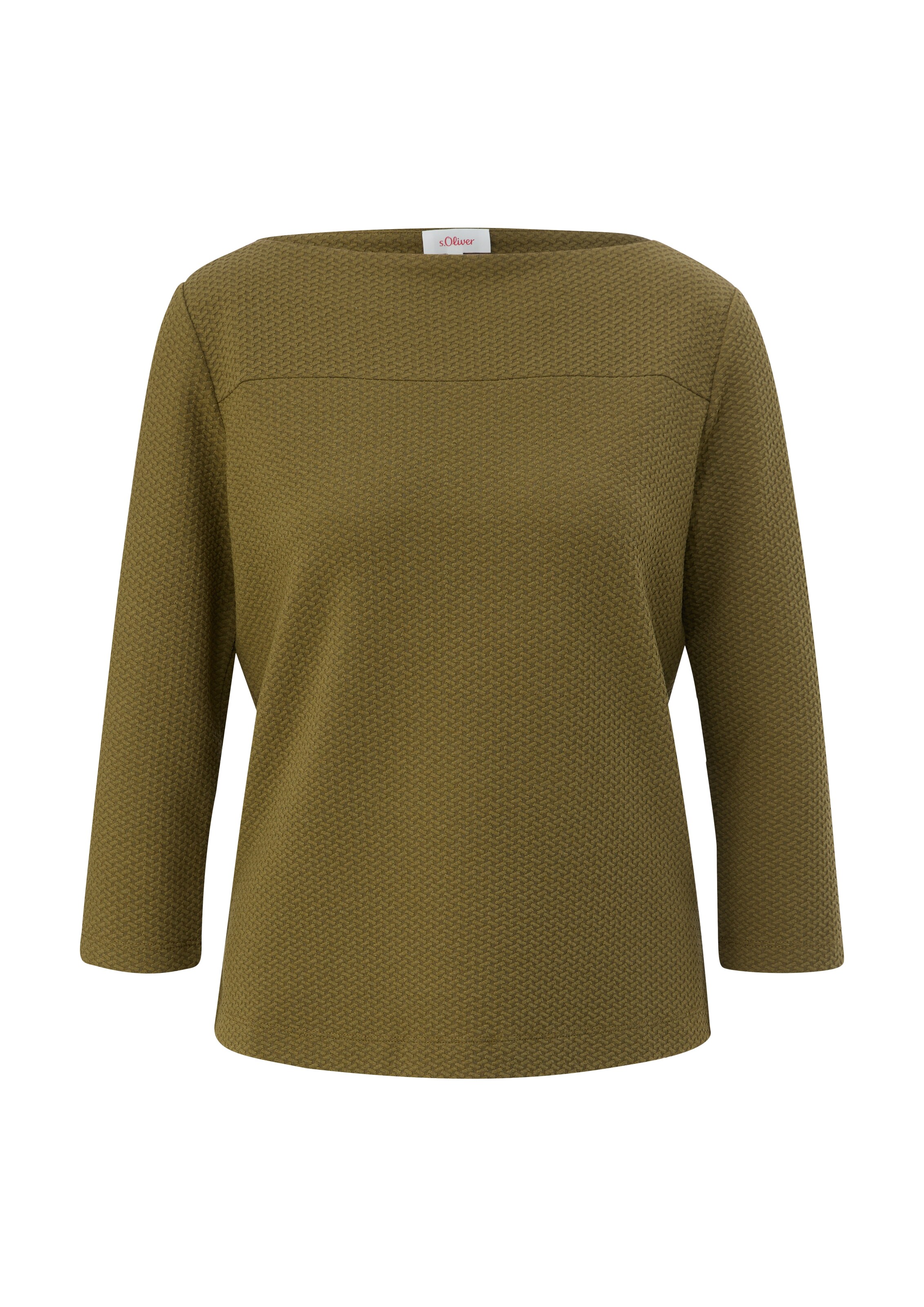 s.Oliver Sweater in Green: front
