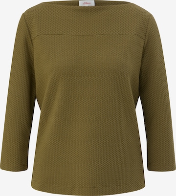 s.Oliver Sweater in Green: front