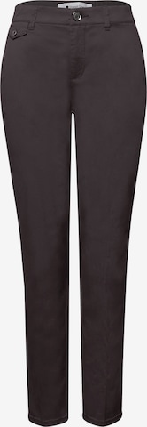 STREET ONE Ráncos nadrág - barna: elől