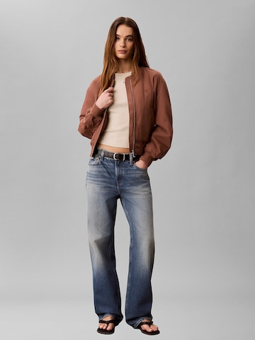 Regular Veste mi-saison Calvin Klein Jeans en marron