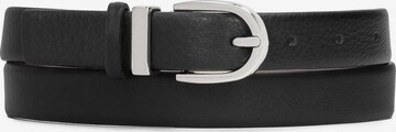 Kazar Belt in Black: front