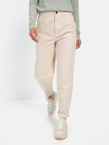 CAMEL ACTIVE Loosefit Chinohose in Weiß: Vorderseite