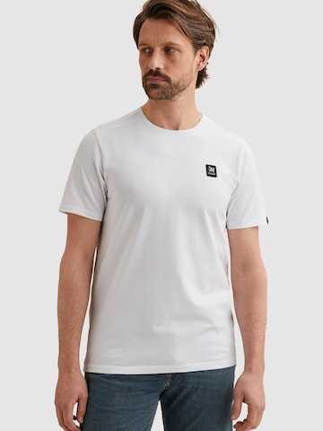 VANGUARD - Camiseta 'T-shirt with badge' en blanco: frente