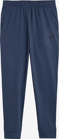 4F Normální Sportovní kalhoty – modrá: přední strana