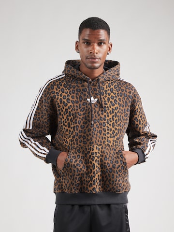 Sweat-shirt ADIDAS ORIGINALS en marron : devant