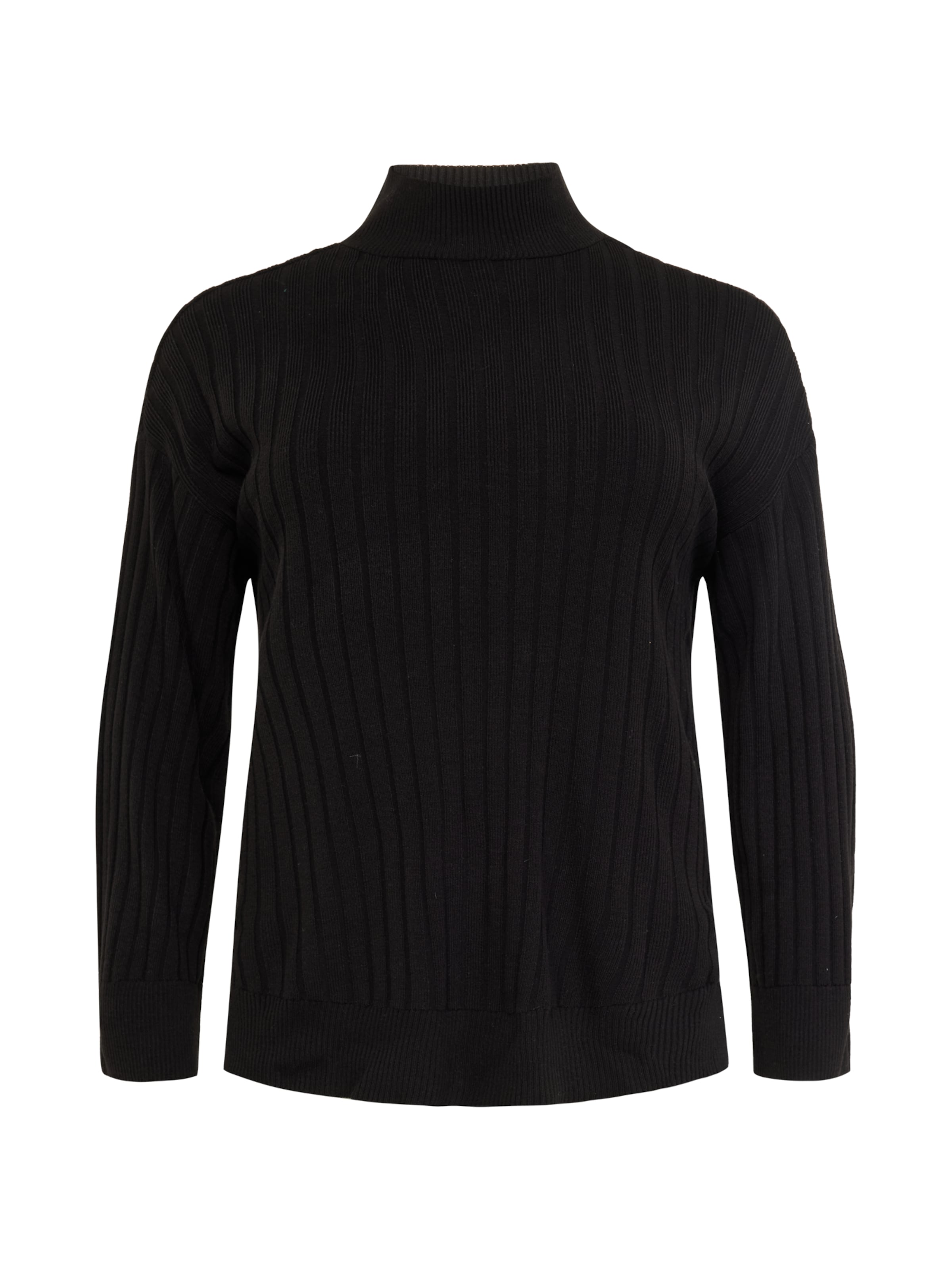 melns ONLY Carmakoma Džemperis 'NEW TESSA': no priekšpuses