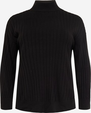 ONLY Carmakoma Pullover 'NEW TESSA' in Schwarz: predná strana