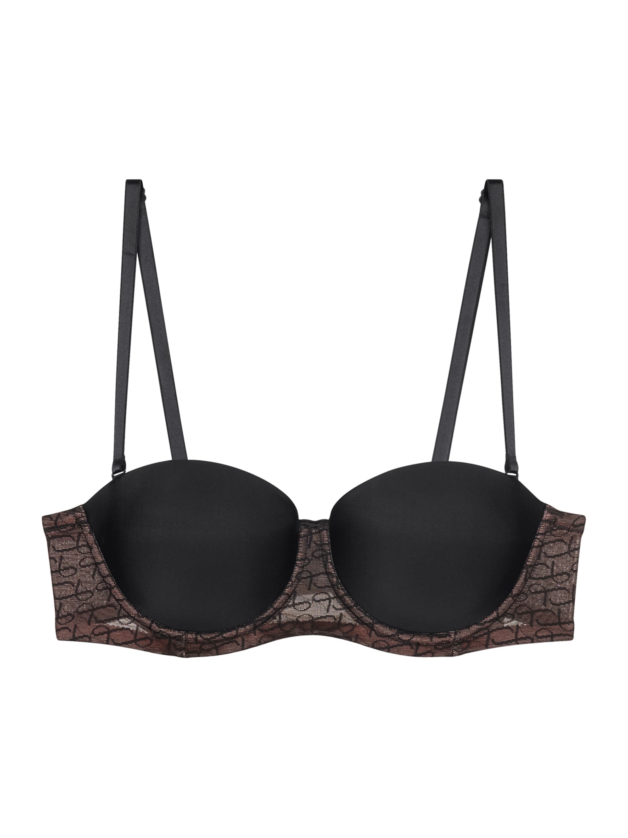 TRIUMPH - Balconette Soutien em preto: frente